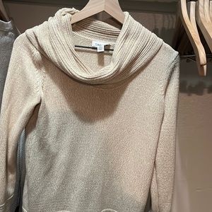 Tan Calvin Klein sweater